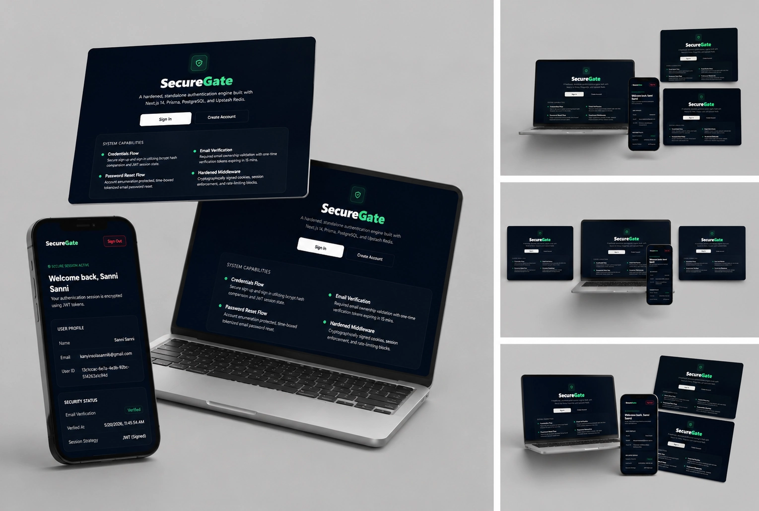 SecureGate featured mockup